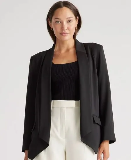 Front-Open Blazer