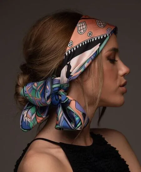 how to style a scarf