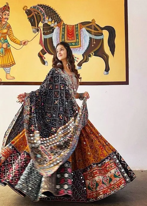 Lehenga Choli with Mirror Work