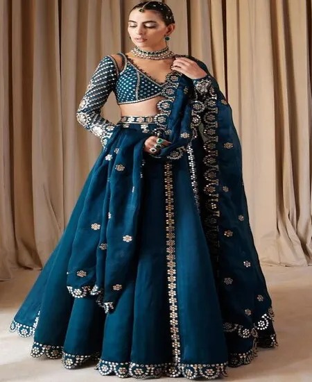 Lehenga Dupatta - Dupatta ideas for lehenga