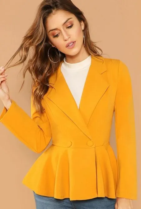 Peplum Blazer
