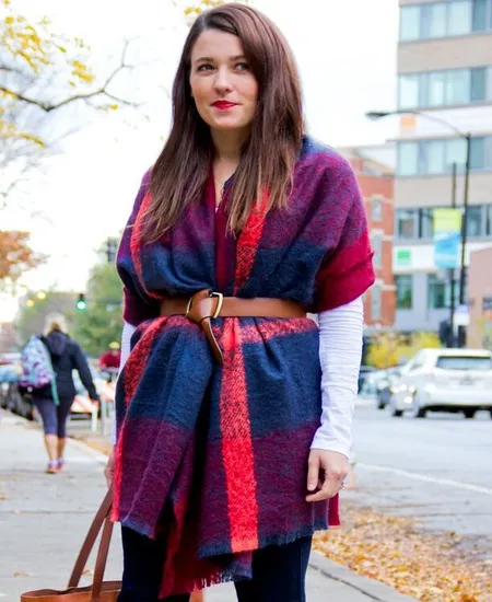 Scarf Belted Knot