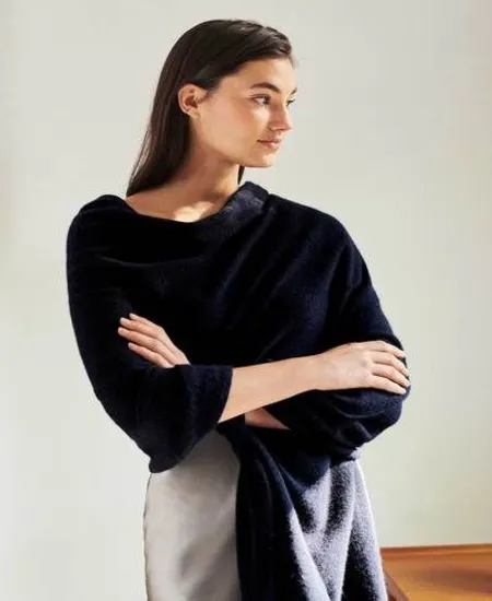 Scarf Wrap Without Tails