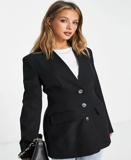 Three-Button Blazer