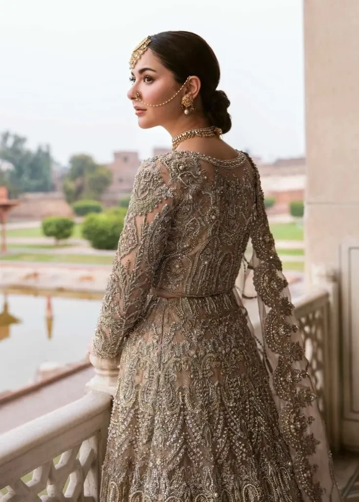 Pastel Peach And Gold - Bridal Lehenga Trends