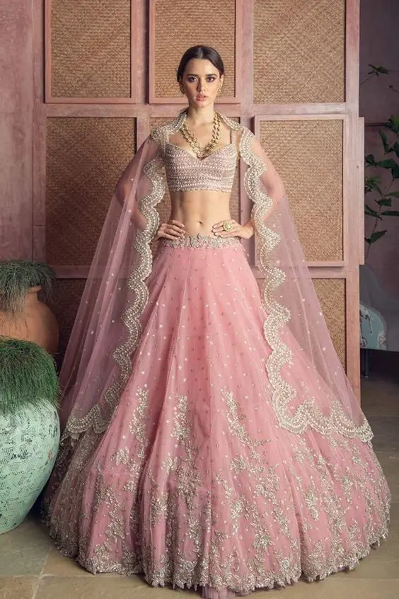 Fuchsia Pink Is In - Bridal Lehenga Trends