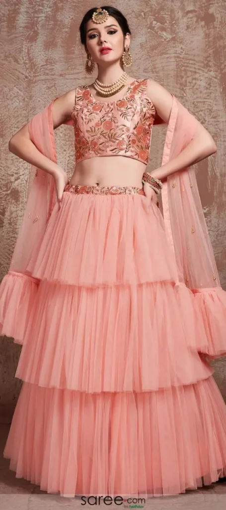 Pastel, Frills And Bling - Bridal Lehenga Trends