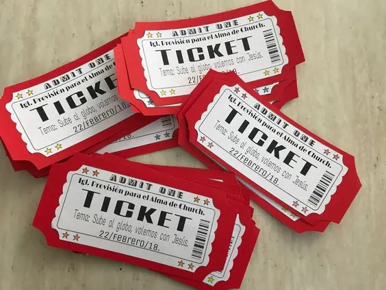 Movie Tickets - Women's Day Celebration Ideas