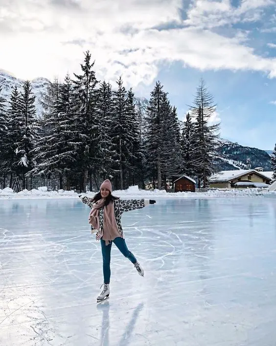 Ice Skating - Valentine's Day Celebration Ideas