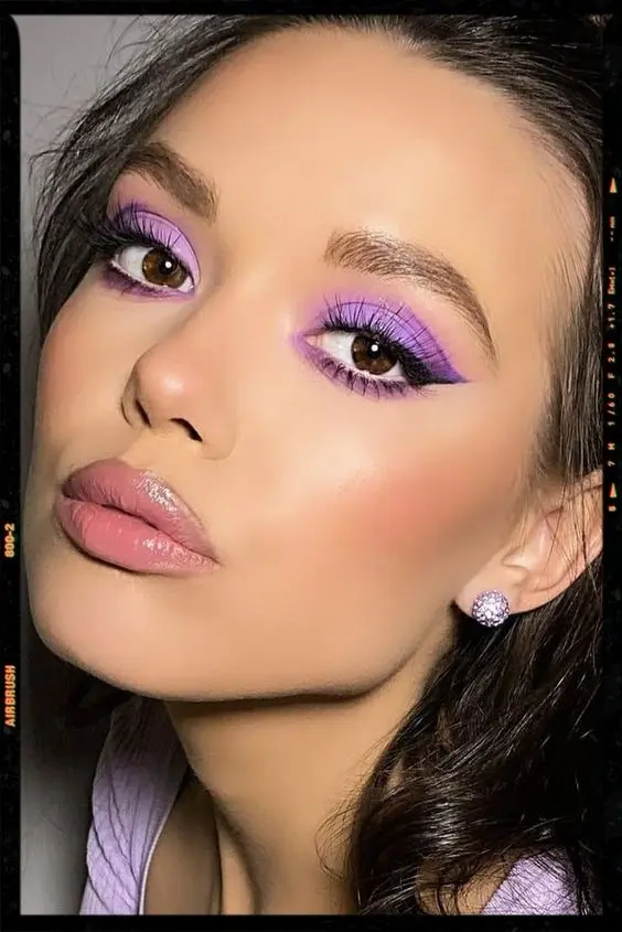 Sheeny Lilac Pink - makeup look for valentine's day


