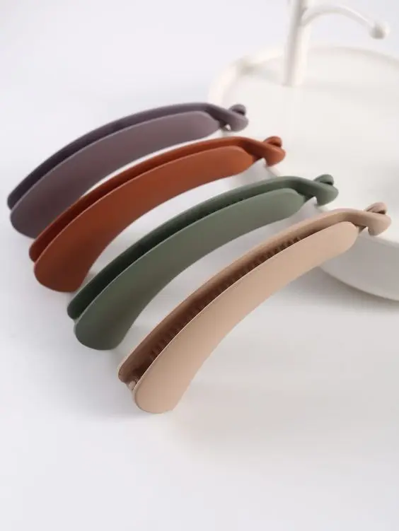 Banana Clips - Types Of Hair Accessories