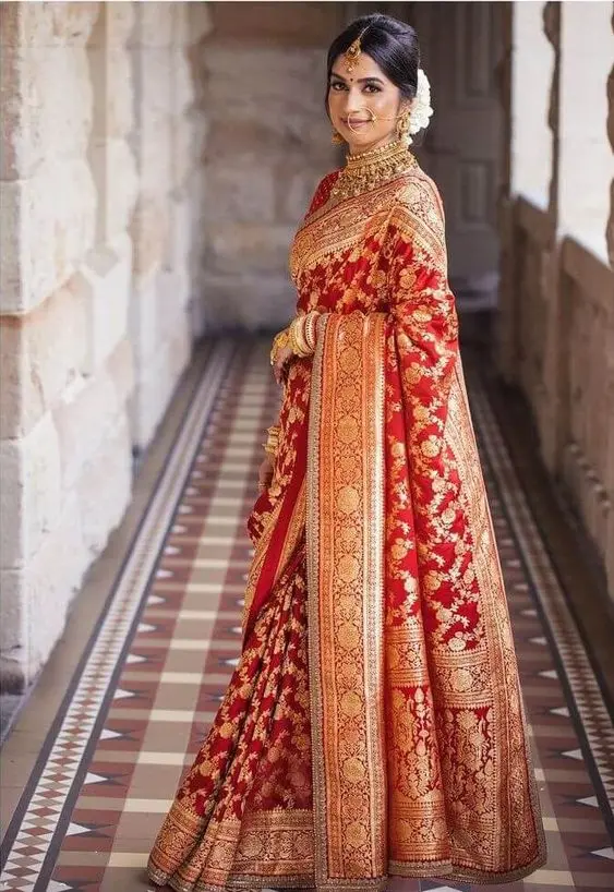 Banarasi Saree - Republic Day Outfit Ideas