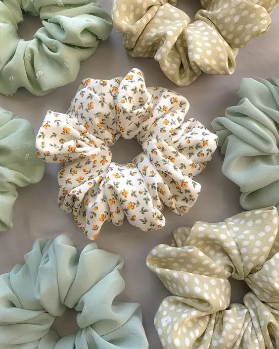 Scrunchies - Types Of Hair Accessories