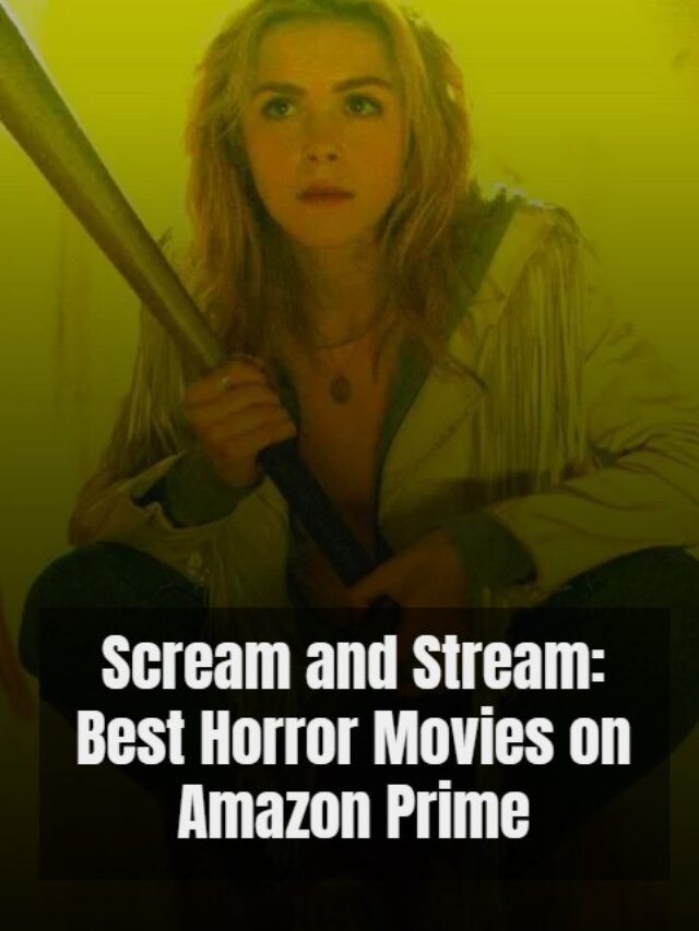Scream and Stream Best horror movies on amazon prime banner image